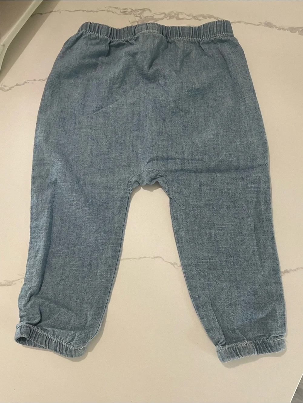 GAP Kids Light Blue Drawstring Jogger Pants